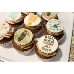 Pack 6 cupcakes con foto