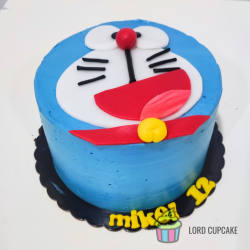 Tarta cara doraemon