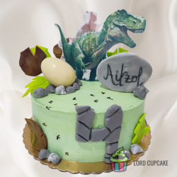 Tarta dinosaurio