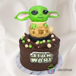 Tarta baby Yoda