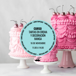 Curso tartas en crema