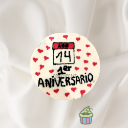 Mini tarta Aniversario