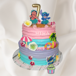 Tarta 2 pisos stitch