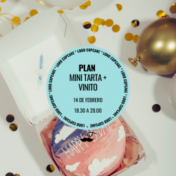 PLAN Mini tarta + vinito