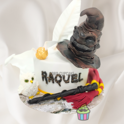 Tarta sombrero Harry Potter